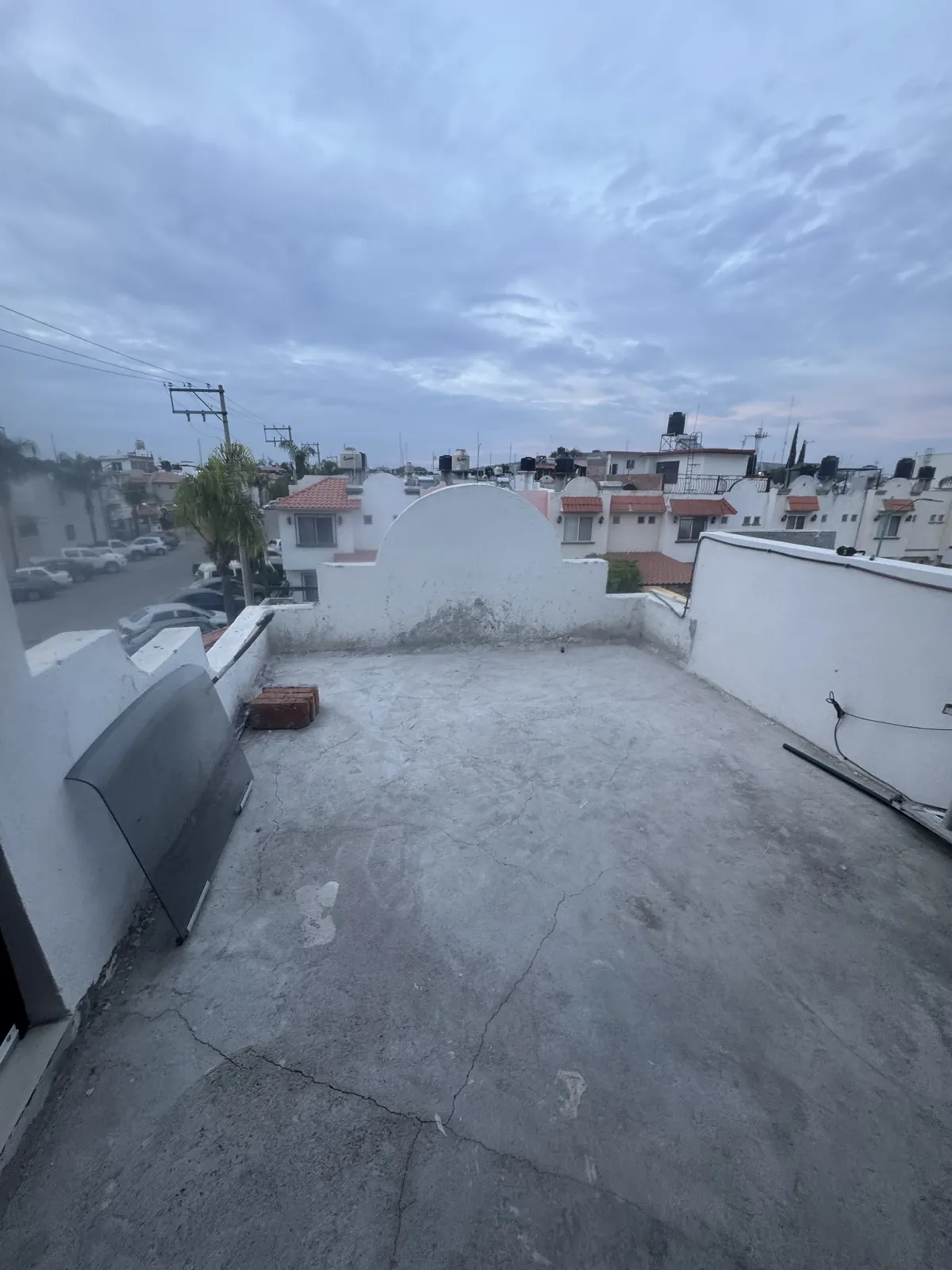 Azotea antes de la obra