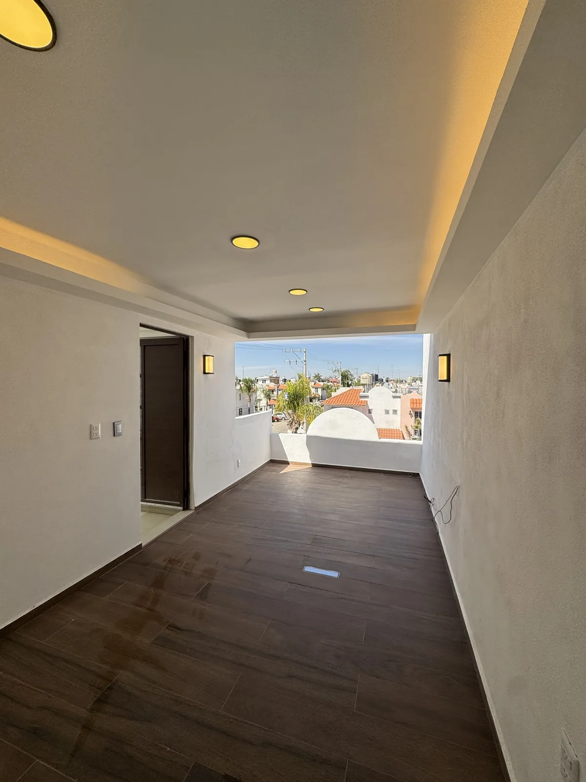 Terraza terminada
